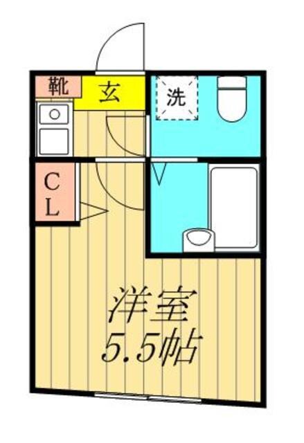 ルミエール四ツ木の物件間取画像