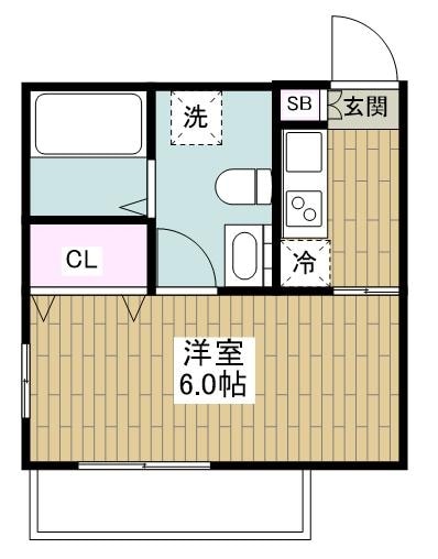 フルセイル品川の物件間取画像