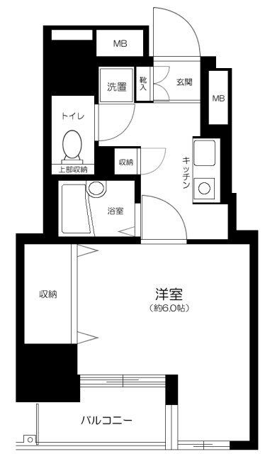 ヴェルト五反田西の物件間取画像