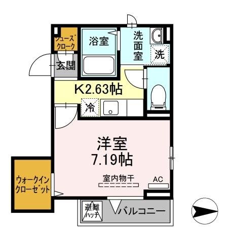 エクセリア北砂の物件間取画像