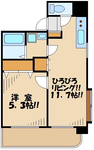 クレール羽田の物件間取画像