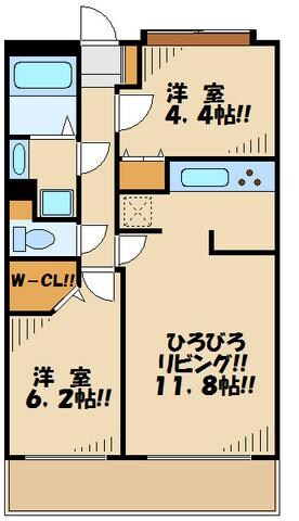 ステラコートの物件間取画像