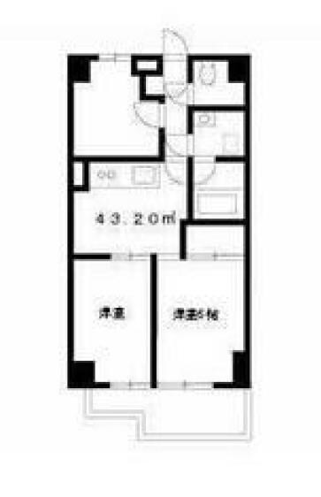 駒沢ダイヤモンドマンションの物件間取画像