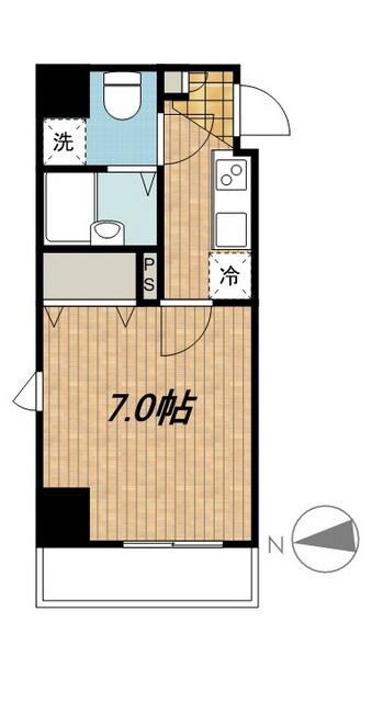 ガラ・シティ五反田の物件間取画像