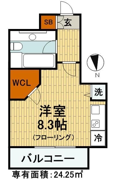 ＣＩＴＹ　ＣＵＲＲＥＮＴ大手町の物件間取画像