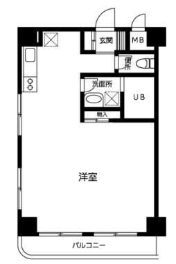 ＤｅＬＣＣＳ山吹神楽坂の物件間取画像