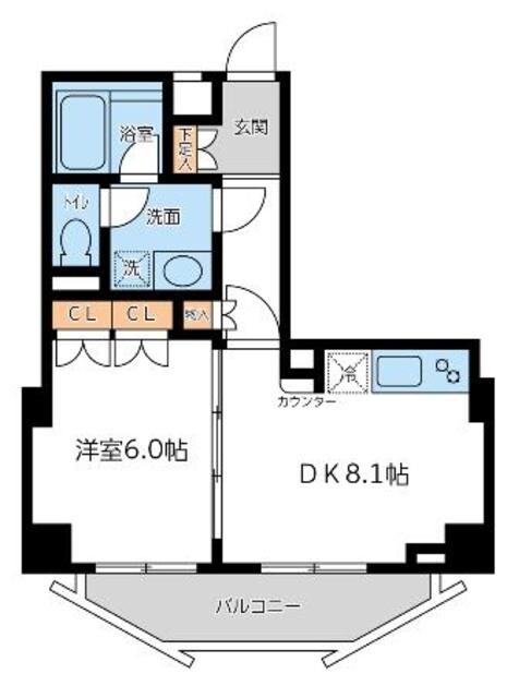 CITY　SPIRE若松町の物件間取画像