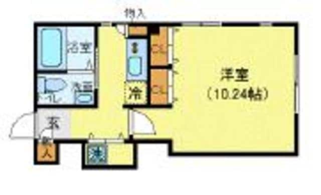 MODULOR赤坂の物件間取画像