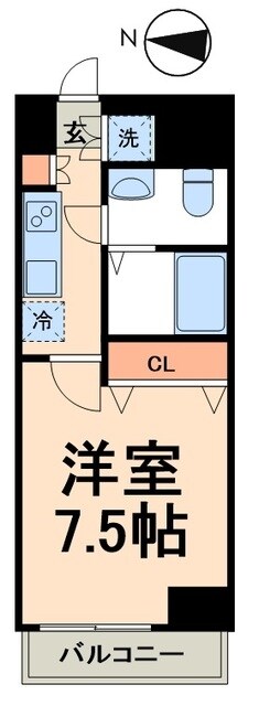 パークウエル浅草弐番館の物件間取画像