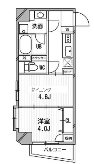 DuoStage白金高輪の物件間取画像