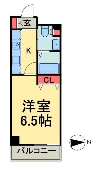 エスティメゾン大島の物件間取画像