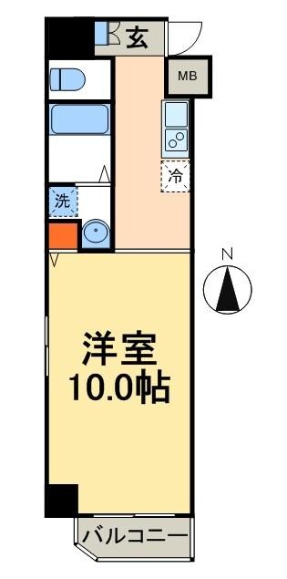 レジディア上野御徒町の物件間取画像