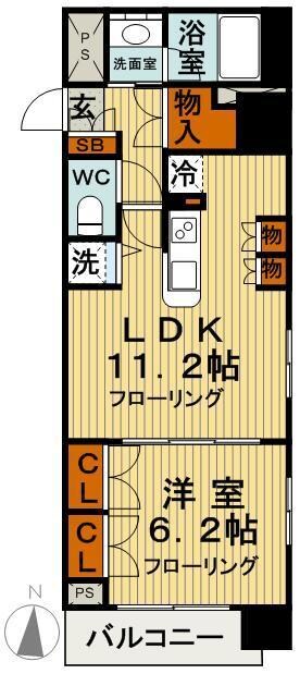 レジディア御茶ノ水の物件間取画像