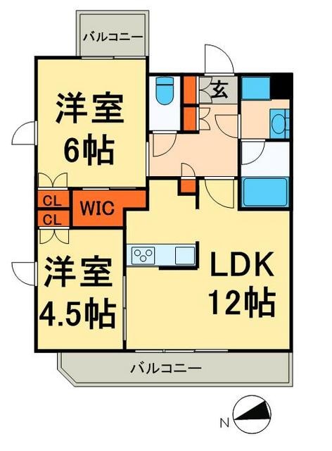 パークアクシス浅草・蔵前の物件間取画像