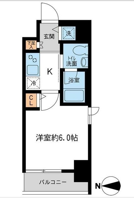 KDXレジデンス大島の物件間取画像