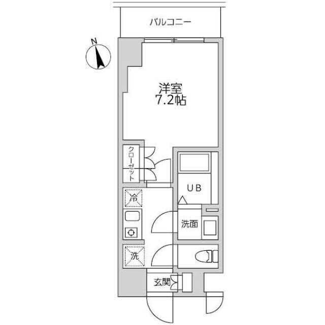 レジディア日本橋馬喰町IIの物件間取画像