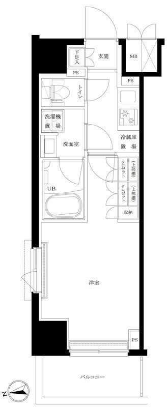 ルーブル南砂町の物件間取画像