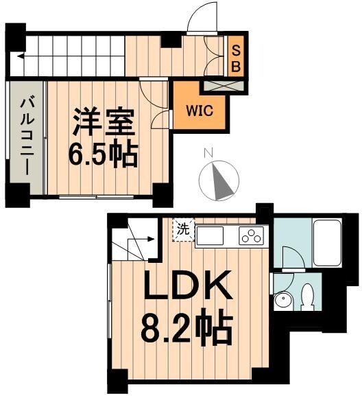 ＫＤＸレジデンス神楽坂通の物件間取画像