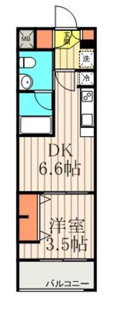 アーバネックス深川住吉の物件間取画像