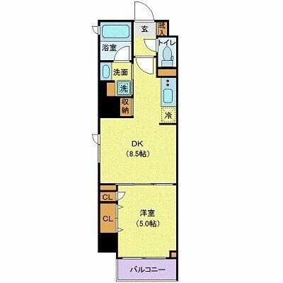 レーヴ半蔵門(レーヴハンゾウモン)の物件間取画像