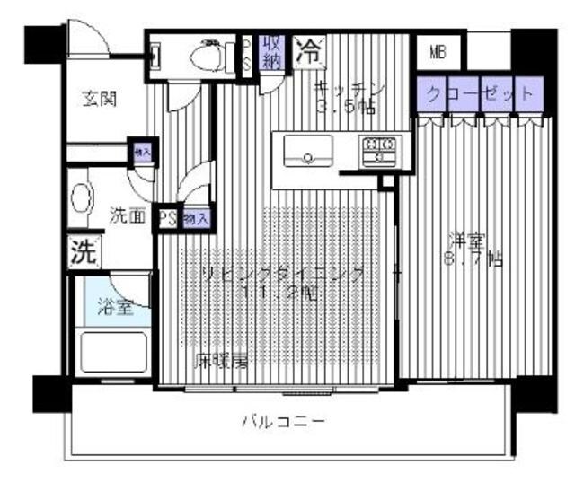 ヴェーゼント芝の杜の物件間取画像