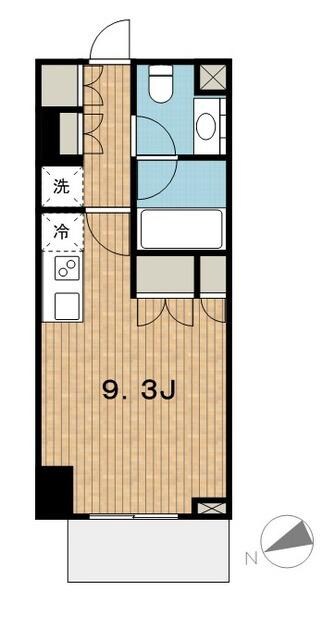 パークハビオ新橋の物件間取画像