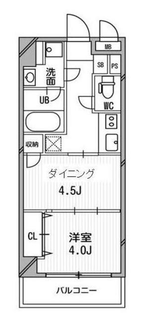 DuoStage白金高輪の物件間取画像