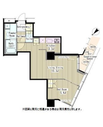 ＭＹ　ＴＯＷＥＲ　ＲＥＳＩＤＥＮＣＥの物件間取画像