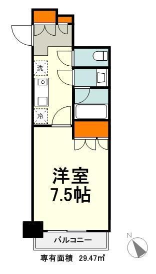 パークアクシス豊洲キャナルの物件間取画像