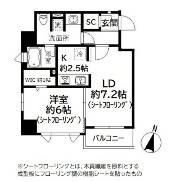 コートヒル本郷の物件間取画像