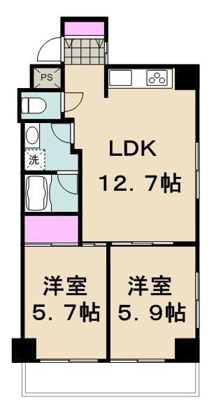 ソサエティ森下の物件間取画像