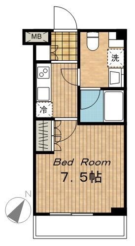 フレアージュ白金台の物件間取画像