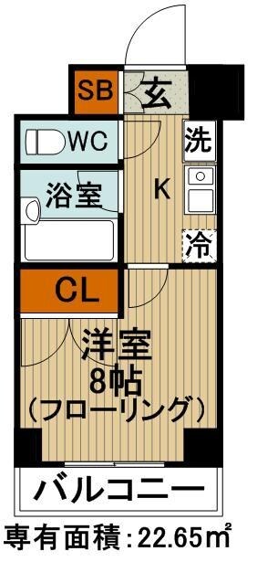 BluRock秋葉原の物件間取画像