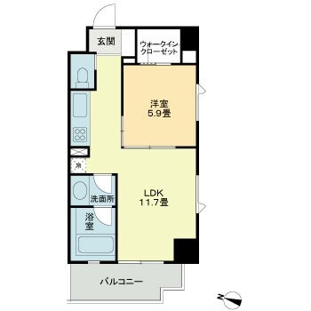 ベルファース本郷弓町の物件間取画像