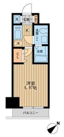 エコロジー潮見レジデンスの物件間取画像