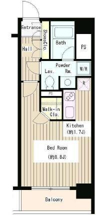 ＣＩＴＹ　ＣＵＲＲＥＮＴ大手町の物件間取画像