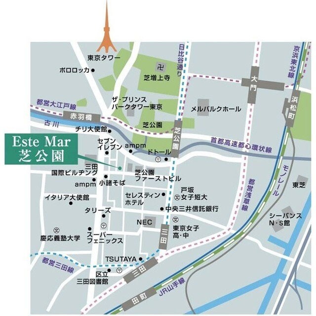 エステマール芝公園の物件内観写真