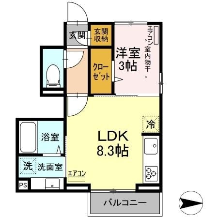 メゾンフォレストVIIの物件間取画像