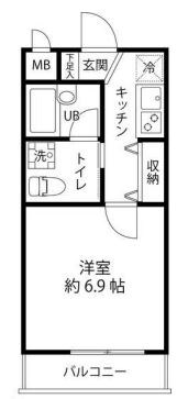 アーデンコート南砂の物件間取画像