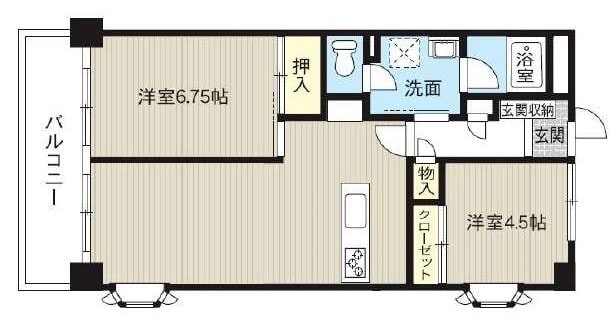 サントミグランドールマンションの物件間取画像