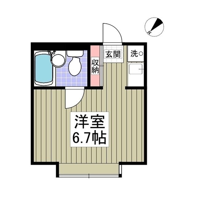 PARK SIDE HOUSEの物件間取画像