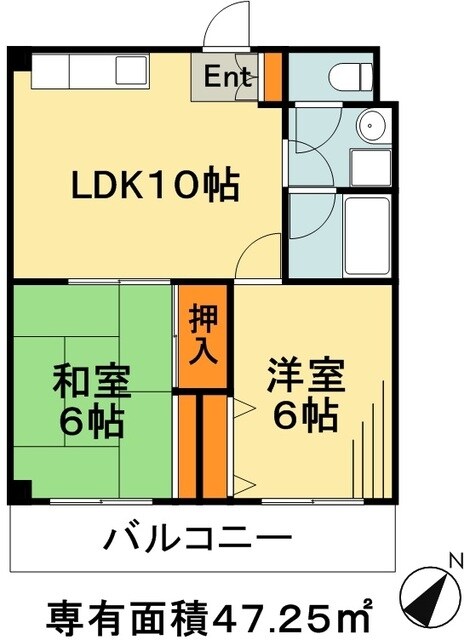 リヴランムラヨシの物件間取画像