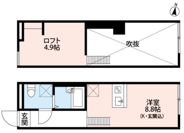 Belle Sweet　江戸川の物件間取画像