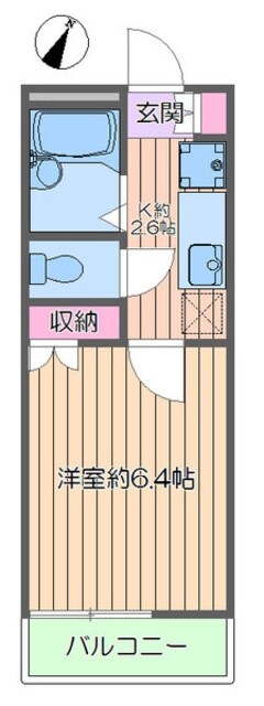 ラフィーネ北葛西の物件間取画像