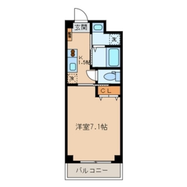 阿部ビル第一グリーンハイツの物件間取画像