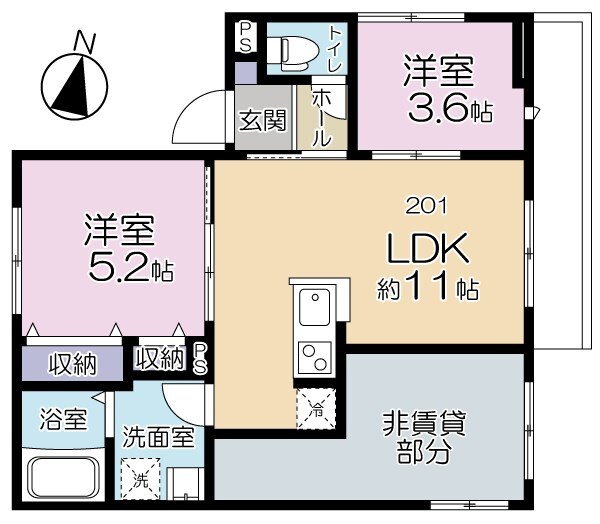 スリズィエの物件間取画像