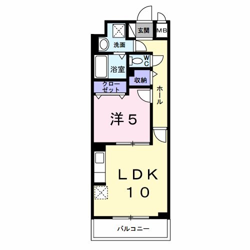 仮称；北栄３丁目マンションの物件間取画像