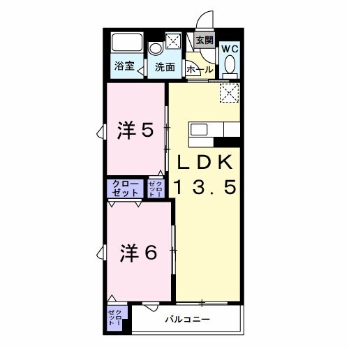 仮称；北栄３丁目マンションの物件間取画像