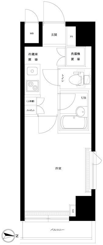 ルーブル清澄白河弐番館の物件間取画像