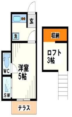 VIVO南砂町の物件間取画像